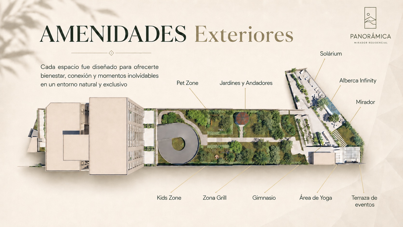 Plano de Amenidades Exteriores